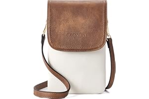 BOSTANTEN Crossbody Bag For Women Leather Small Crossbody Purse Cell Phone Wallet Purses Should Bag