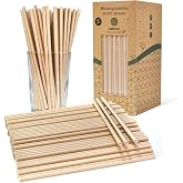 GoBeTree 300 Kraft Paper Straws Natural Brown Paper Sticks 20cm | Heavy Duty Multilayer Straw for Soda, Smoothies and Slushie