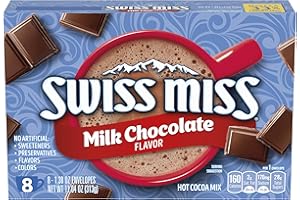 SWISS MISS Milk Chocolate Flavor Hot Cocoa Mix, 8 ct