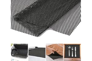 MEETANG Antirutschmatte Auto rutschfeste Unterlage, Kofferraummatte Universal Abwaschbar Zuschneidbar, rutschfest Schutzmatte Gummimatte für Kofferraumschutz Auto Teppich Schublade, 90x120cm Schwarz
