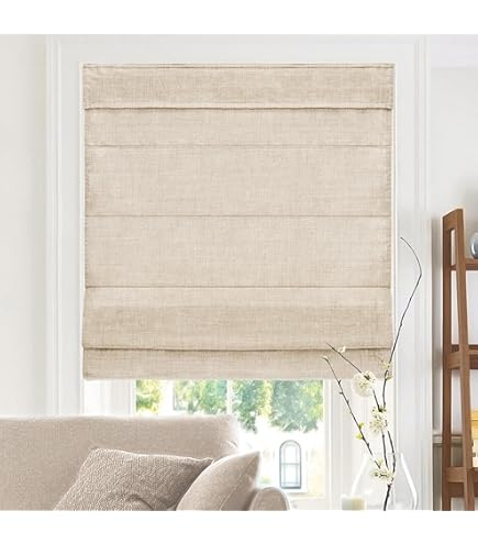 Stores Romains Sur Mesure Prestigious Textiles Lin Marin - Lot 9 Coloris