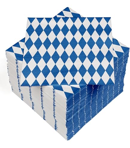 Guirlande De Serpentins Décoration Fête 'Bleu Bavarois' - 3 Barres De 18 Rouleaux, 4m Par Rouleau