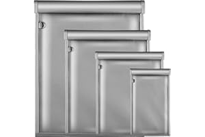 YCCOKJJ Faraday Bag Keyless Go Protección Radiológica Faraday Bolsas, Bloquea las Señales de RF, ignífugo y resistente al agua, GPS/RFID Bloqueador de señal para tabletas/teléfonos/llaves del coche