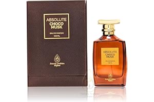 FRENCH ARABIAN PERFUMES Perfumy Absolu Choco Musk 100 ml Eau De Parfum - Długotrwały arabski zapach, delikatny zapach karmelowy, wanilia, dla kobiet i mężczyzn.