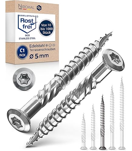 Sencys Universele Schroef Gegalvaniseerd Verzonken Kop Torx - 5x70mm - 5 stuks