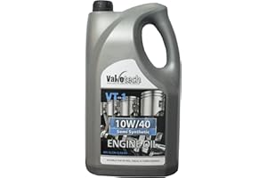 Valvotech VT-1 10W/40 A3/B4 Semi-Synthetic Engine Oil - 5 Litre