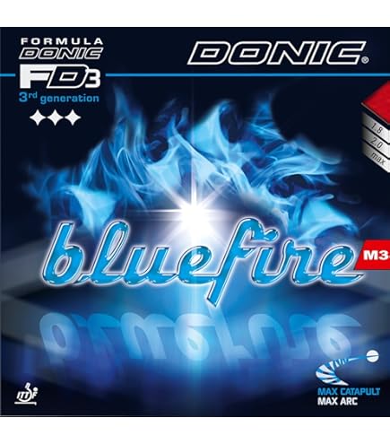 Rivestimento Da Tennis Tavolo Donic Bluestorm Pro AM - Per Giocatori Offensivi Con Massimo Controllo