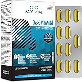 Zade Vital D3+K2 Vitamini İ&ccedil;eren Takviye Edici Gıda 30 Kaps&uuml;l (1 x 30 Adet)