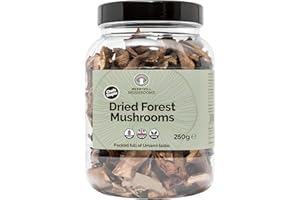 Merryhill Mushrooms - Dried Forest Mushrooms (Porcini, Chanterelle, Woodear Mushrooms) (250g)