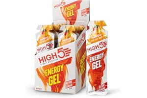 HIGH11 HIGH5 Energy Gel, Energie-Gel im schnell zu öffnenden Portionsbeutel, mit natürlichem Fruchtsaft | Mango | Multipack 20 x 40g