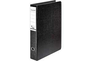Falken Classeur format spécial en carton rigide. Fabriqué en Allemagne. 8 cm de largeur DIN A3 vertical noir
