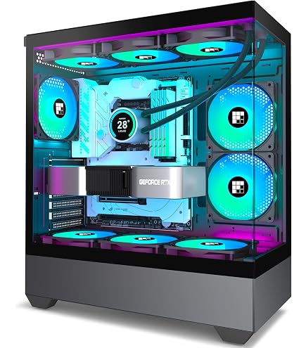 Future Computer Case Pc Case Case Gaming Geometric Future M5 Vent - Vetro Temperato ...