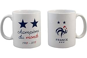 FFF Mug Champion du Monde 2018 - Collection Officielle Fédération Française de Football