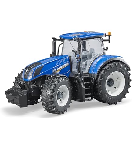 Tracteur New Holland T7.315 Avec Remorque Au 1/32eme Burago