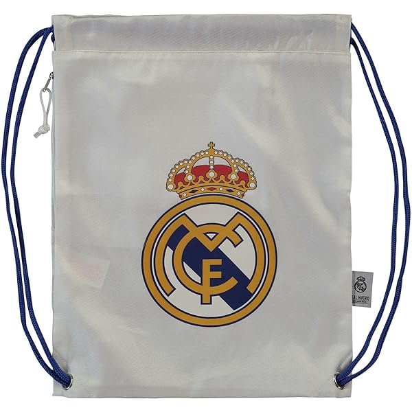 Sciarpa Real Madrid CF - Strisce Nero/Giallo/Blu, Prodotto Ufficiale