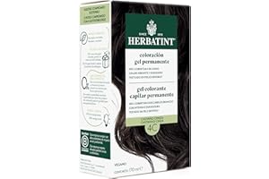 Herbatint Coloración Gel Permanente para Cabello 4C Castaño Ceniza - 170 ml | Sin Amoniaco, Cobertura Óptima de Canas | para Pieles Sensibles, con 8 Extractos Naturales Bio