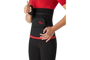 MEK Medizinische Bauchbandage nach OP & bei Bauchwandbruch | CE-Zertifiziertes Medizinprodukt mit 3-Panel-Design | Stützender Bauchgurt, Atmungsaktiv (XL 100-110)