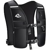 ISEYOU Lightweight Running Vest, Hydration Trail Running Backpack with Multiple Pockets, Reflective &ndash; Ideal for Hiking, Marat