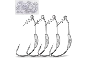 SHADDOCK 20 ami da pesca con pesi Swimbait Jig con perno di centraggio Twistlock, in plastica morbida, per acqua salata e acqua dolce