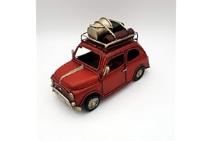 DynaSun Art Modellino Auto d’Epoca Vintage in Metallo, da Collezione in Stile Retro Antico Scala 1:20 15 cm