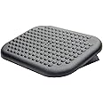 Fellowes Foot Rest Under Desk - Everyday Foot Support Ergonomic Foot Rest with Non-Slip Base - Foot Rest Stool for Office & Home - Black - Amazon Exclusive