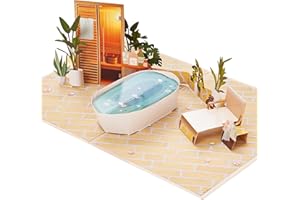 CraftWerk Carte pop-up 3D pour le bien-être - Carte cadeau pliante pour massage ou sauna - Emballage créatif pour anniversaire ou Noël - Pour homme et femme