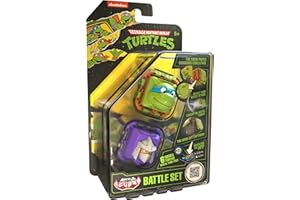 Battle Cubes Ninja Turtles Leonardo Vs Shreder zestaw 2 sztuk