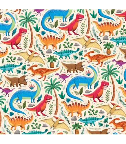 NET TOYS Dino-Servietten – 20 Stück Bunte Papierservietten Für Kindergeburtstag & Dino-Party