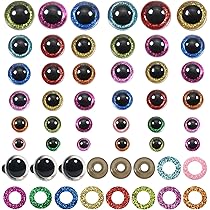 TOAOB 50pcs Yeux De Sécurité Amigurumis Crochet D'animaux Yeux De