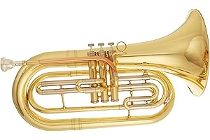 Tuyama® TMB-177 Marching Bariton/Basstrompete in B (Messing, enge Bohrung)
