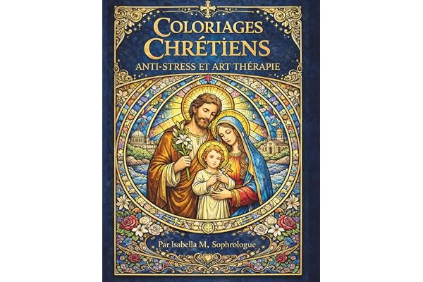 Coloriages Chrétiens: anti-stress et art thérapie