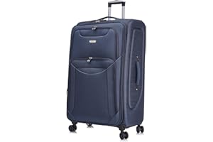 FLYMAX 24" Medium Super léger 4 Roues Valise Valise Extensible avec Roues