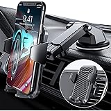 VANMASS Handyhalterung Auto 2021 upgrade Version Handyhalter fürs Auto 3 in 1 Kfz Handyhalterung Lüftung & Saugnapf Halter 10