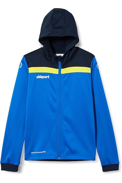 Chaqueta Uhlsport Stream 3.0 Classic Hombre - Deportiva, Poliéster, Color Cyan/Blanco, Talla 3XL