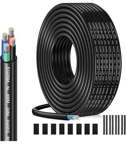Produktbild von 440 Stück Schrumpfschlauch-Set – 3:1 Schrumpfverhältnis, Mit Kleber, IP65 Wasserdicht – 7 Größen Für Kabelisolierung