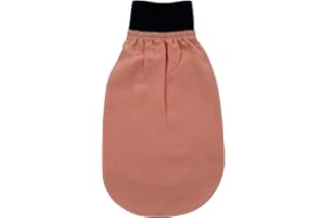 Feel Fine Guanto Esfoliante Turco – Kese Hammam in 100% Seta Vegetale Naturale per Uomo e Donna | Scrubber Esfoliante Artigianale, Vegano per Doccia, Bagno e Sauna (Rose & Noire)