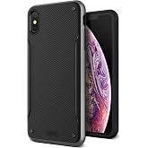 Vrs Design VRS94185 iPhone Xs Max High Pro Shield Kılıf, Arka Kapak Steel Silver