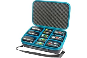 QUPERR DIY Blue Makpac Battery Box - wydajne rozwiązanie do przechowywania narzędzi Makita/akumulatorów Makita/adapterów Makita (tylko walizka)