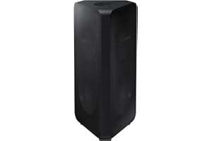 Samsung ST50B Sound Tower (2022) - 240W 2.0ch Water Resistant Portable Sound Tower Speaker With 4 Built In Speakers, Party Lighting And Audio, Bass Booster, Karaoke Mode And Bluetooth Connection