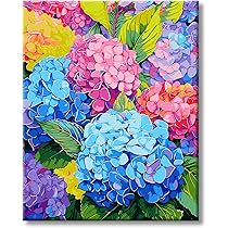 LAISLLA Malen Nach Zahlen Set 40x40cm - DIY Ölgemälde Für Erwachsene
