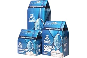 Friction Labs Craie de sport de qualité supérieure pour l'escalade, l'haltérophilie, la gymnastique, le tennis et plus encore – Prise en main durable, peau plus saine, meilleure performance globale –