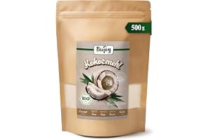 Biojoy Ekologiskt Kokosmjöl (500 g), delvis avfettat och utan tillsatt socker