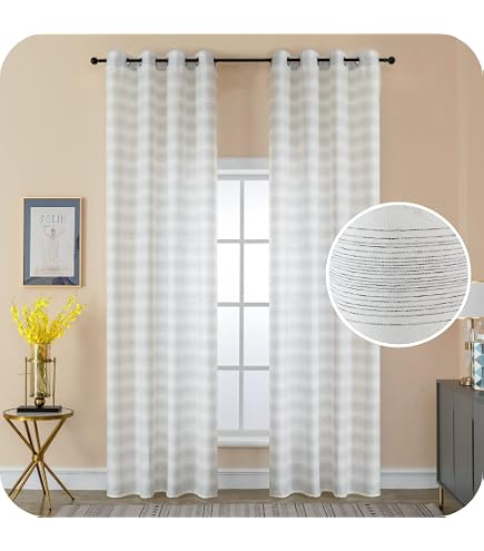 Girasole home ® coppia tende filtranti fantasia. Cerca, compra, vendi nuovo e us