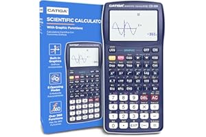 CATIGA CS229 Calcolatrice scientifica con grafica multipla con interfaccia utente intuitiva per lezioni principianti e avanzate