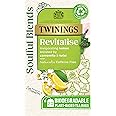 Twinings Soulful Blends Revitalise Inspired by Ayurveda - Invigorating Lemon Herbal Tea Infusion with Camomile & Tulsi - Tea, 20 x Biodegradable Tea Bags