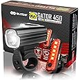 Super Bright Front Bike Light - Blitzu Halo 960 Lumens XM-L2 LED Rechargeable Bicycle Headlight with Angel Eyes Daytime Running Light - Waterproof, Fits ALL Bikes, Easy install and Quick Release