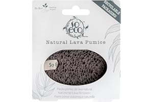 So Eco Natural Lava Pumice - Volcanic Stone Exfoliator for Feet & Body, Removes Calluses & Dead Skin for Soft, Smooth Results, Vegan & Cruelty-Free