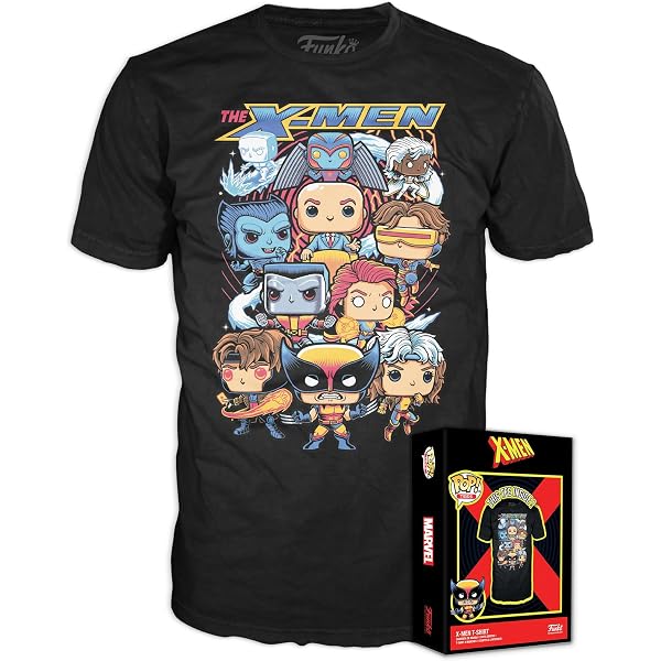 Funko Guardians Of The Galaxy 3 T-Shirt – Group Finale Design, 100% Baumwolle, Kurzarm, Offizielles Merchandise Für Fans
