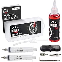 Kit Purge Freins Hydrauliques CYCEARTH – Compatible Tektro Et TRP – Huile Minérale Et Outils Inclus