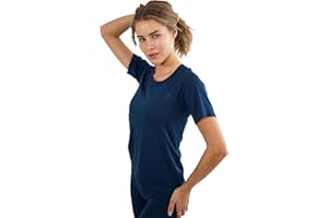 STARK SOUL Sportowa koszulka damska z krótkim rękawem bezszwowa - Racer - koszulka do biegania, różne kolory, rozmiary XS-S, M-L, XL-XXL